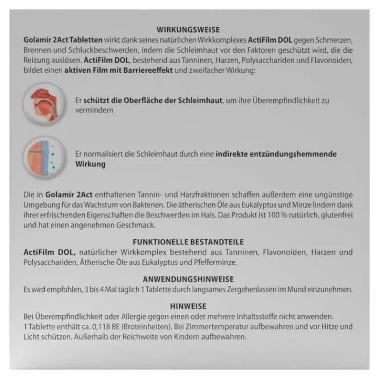 Golamir Lutschtabletten, 20 St