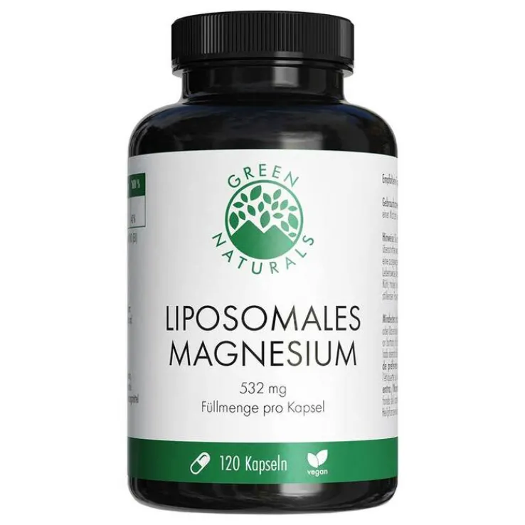 Green Naturals Magnesiumcitrat liposomal veg.Kapseln , 120 St
