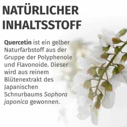 Green Naturals Quercetin 500 mg hochdosiert Kapseln , 180 St