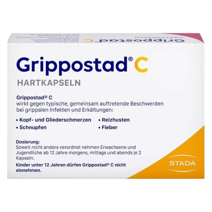 Grippostad C Hartkapseln bei Erkältung, 3x24 St