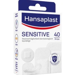 Hansaplast Sensitive Pflaster hypoallergen Strips, 40 St