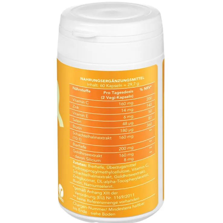 Haut- Haare- Nägel Vegi-Kapseln, 60 St