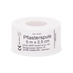 Heftpflaster Kunstseide 5mx2,5cm DIN 13019-EL, 1 St