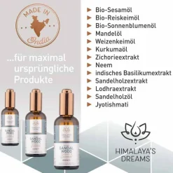 Himalayas Dreams Ayurveda Körper & Gesichtsöl Sandalwood, 100 ml