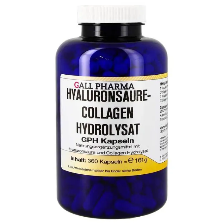 Hyaluronsäure-Collagen Hydrolysat GPH Kapseln, 360 St
