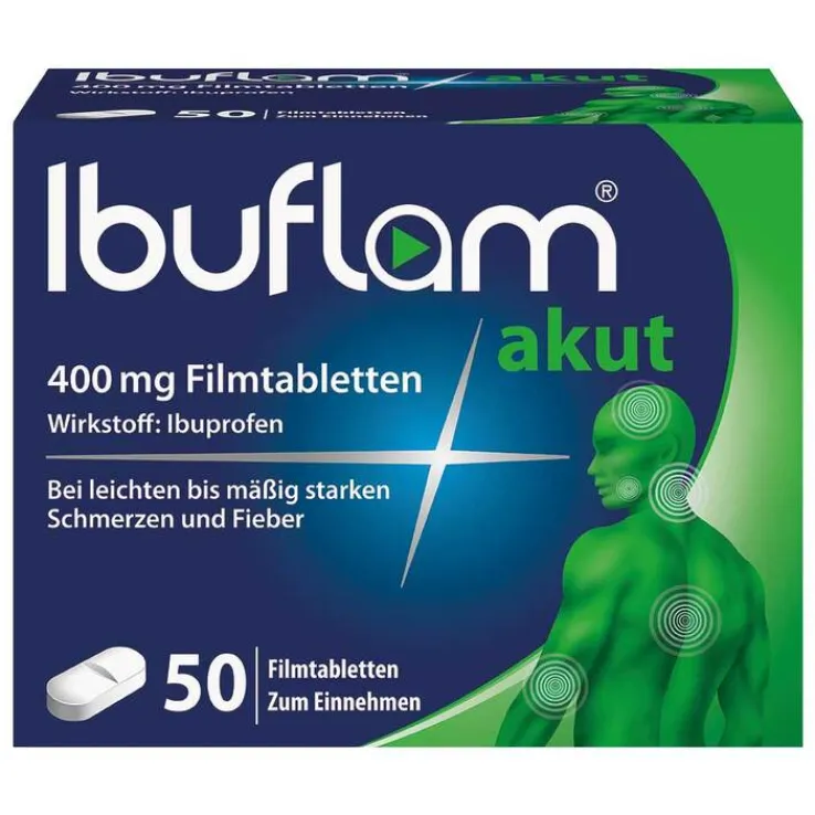 Ibuflam® akut 400 mg Filmtabletten, 50 St