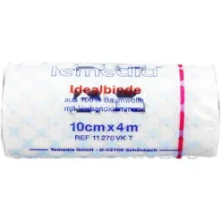 Idealbinde 10cm mit Klammer, 1 St