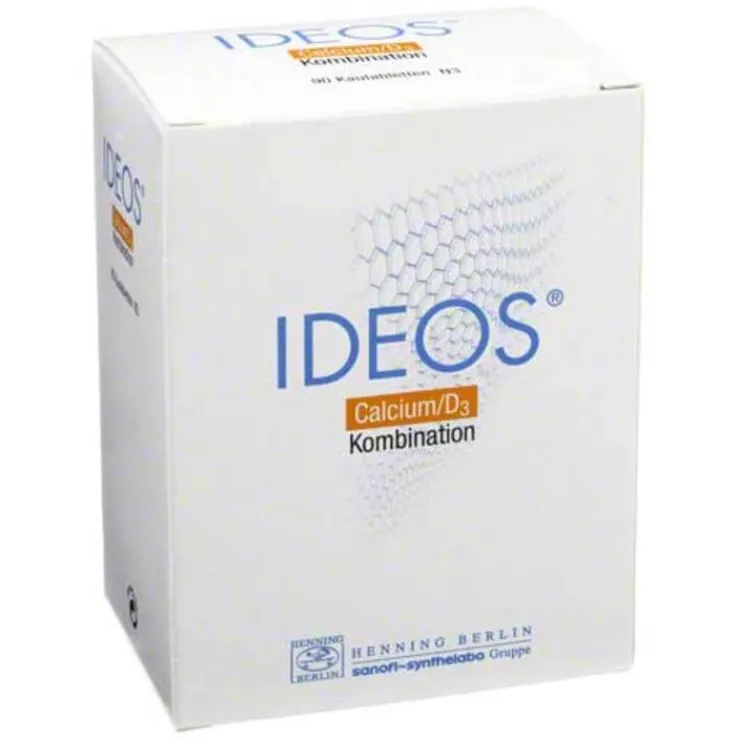 IDEOS® 500mg/ 400 I.E. Kautabletten, 90 St