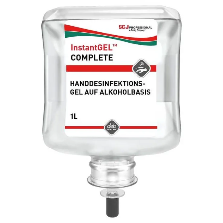 InstantGEL™ COMPLETE Handdesinfektionsgel auf Alkoholbasis, 1000 ml