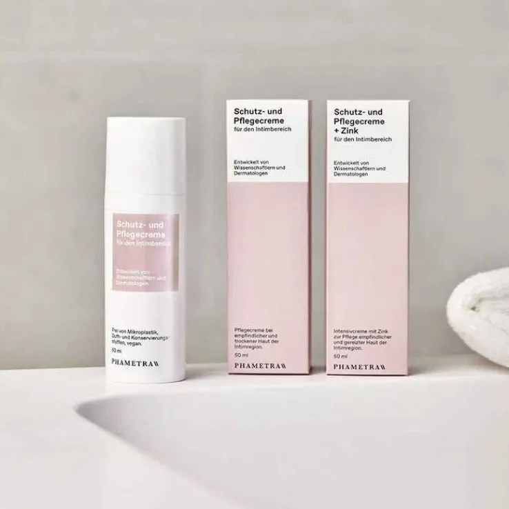 Intim Schutz- und Pflegecreme + Zink, 50 ml