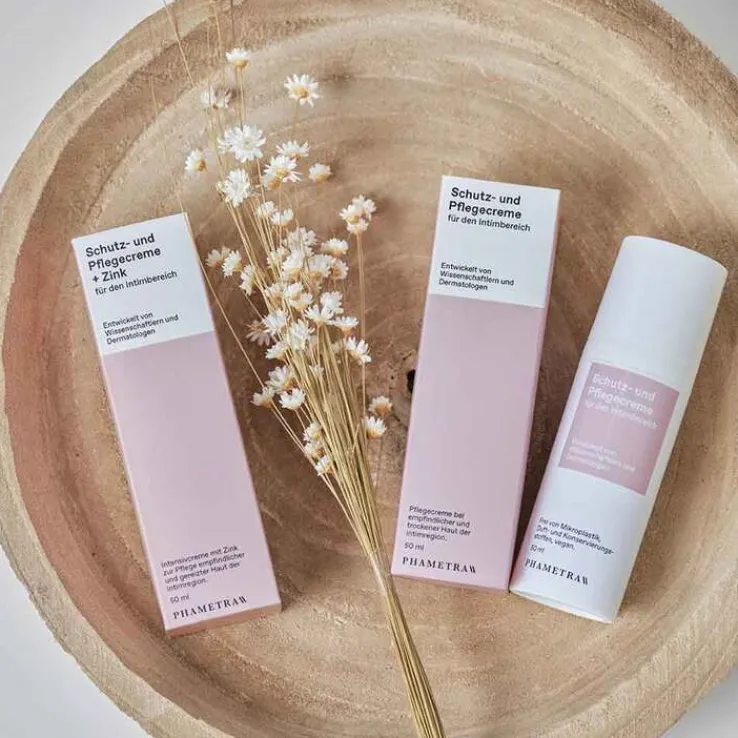 Intim Schutz- und Pflegecreme + Zink, 50 ml