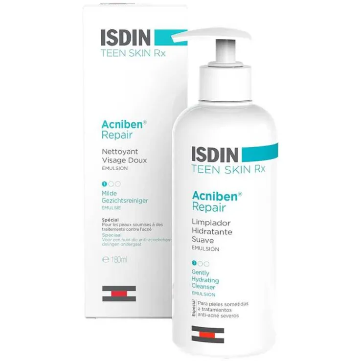 ISDIN Acniben Repair Reinigungsemulsion, 180 ml