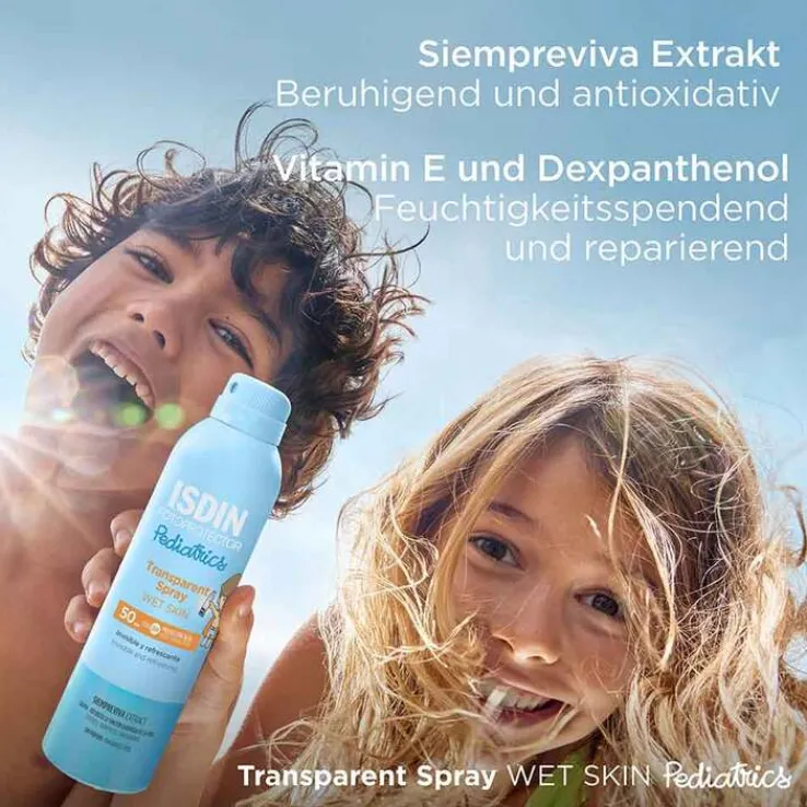 Isdin Fotoprotector Pediatrics Wet Skin Spray SPF 50, 250 ml