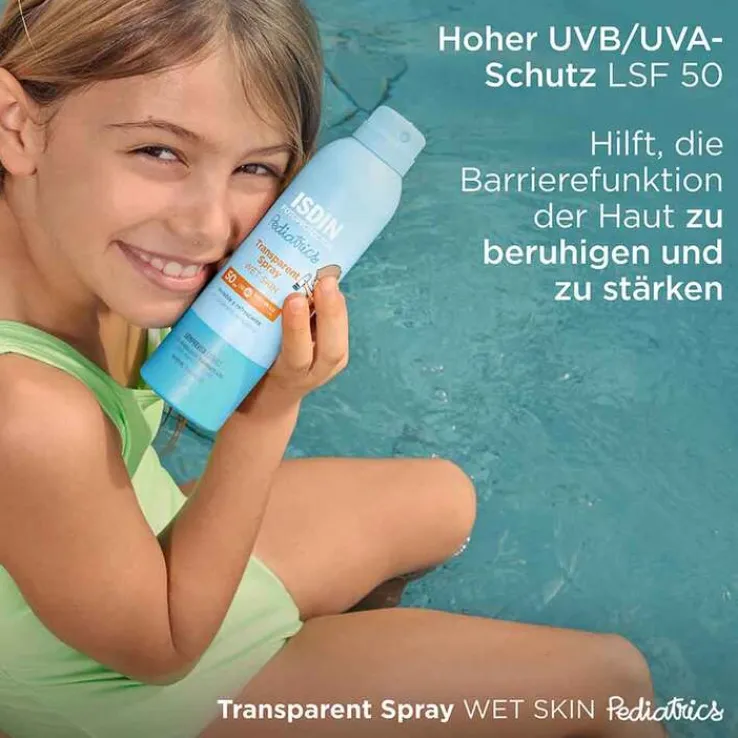 Isdin Fotoprotector Pediatrics Wet Skin Spray SPF 50, 250 ml