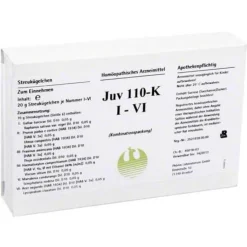 Juv 110 K I-VI Globuli, 6X20 g