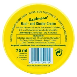 Kaufmanns Haut und Kindercreme, 75 ml