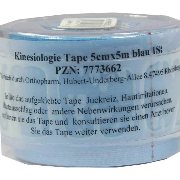 Kinesiologie Tape 5 cm x 5 m blau, 1 St
