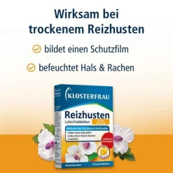Klosterfrau Reizhusten Lutschtabletten, 24 St