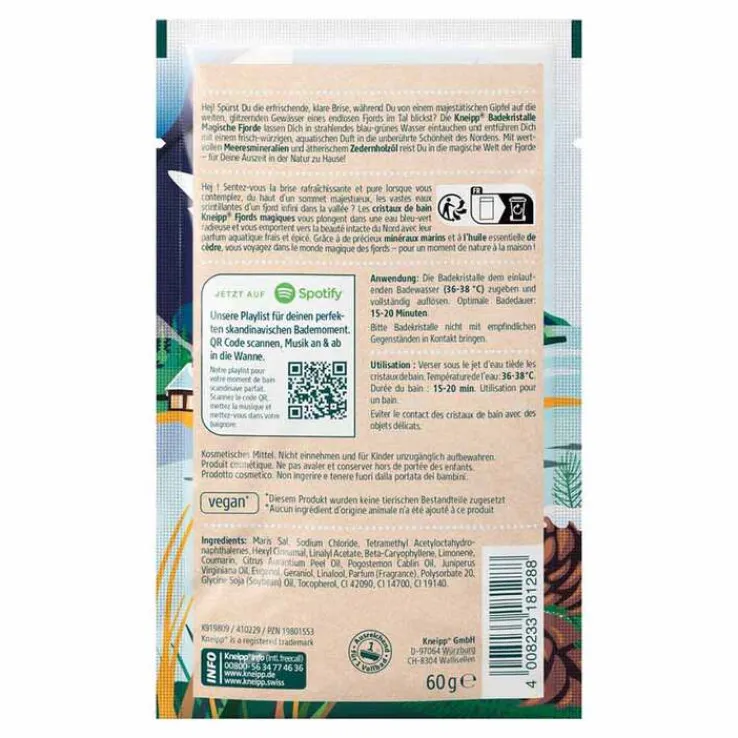 Kneipp Badekristalle Magische Fjorde, 60 g