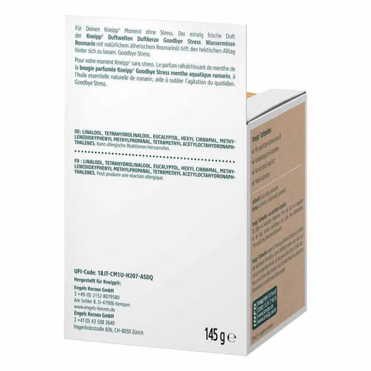 Kneipp Duftwelten Duftkerze Goodbye Stress, 145 g