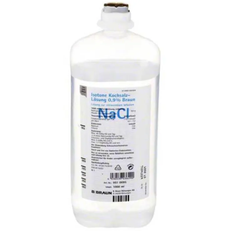 Kochsalzlösung 0,9% Ecoflac Plus, 1000 ml