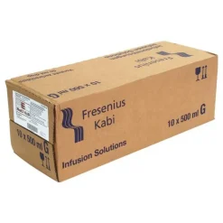 Kochsalzlösung 0,9% Glasflasche Fresenius, 10X500 ml