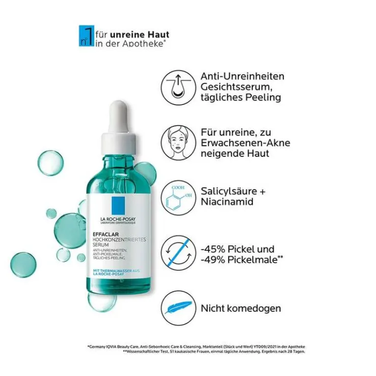 La Roche Posay Effaclar hochkonzentriertes Serum, 50 ml