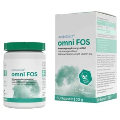 Lactobact omni Fos magensaftresistente Kapseln, 60 St
