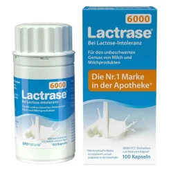 Lactrase 6.000 FCC Kapseln, 100 St