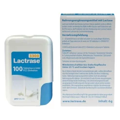 Lactrase 3.300 FCC Tabletten im Klickspender, 100 St