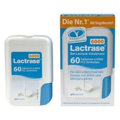 Lactrase 6.000 FCC Tabletten im Klickspender, 60 St