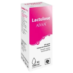 Lactulose AIWA 670 mg/ml Lösung zum Einnehmen, 1000 ml