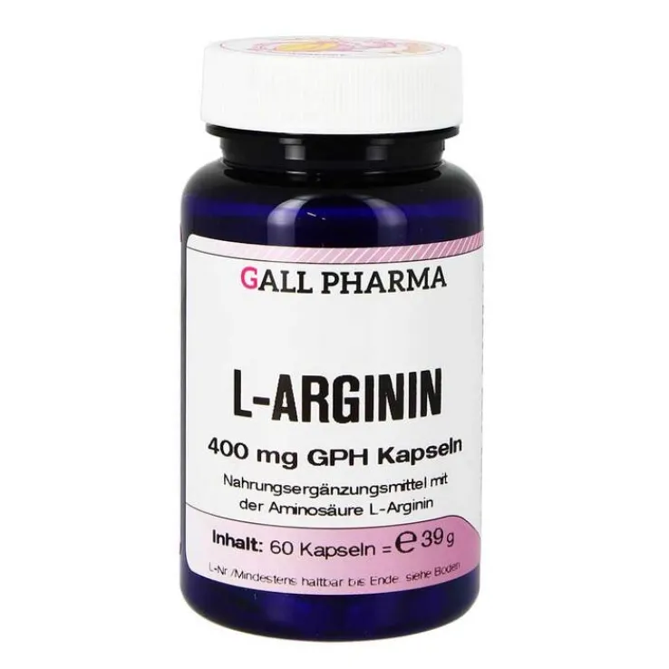 L-Arginin 400 mg Kapseln, 60 St