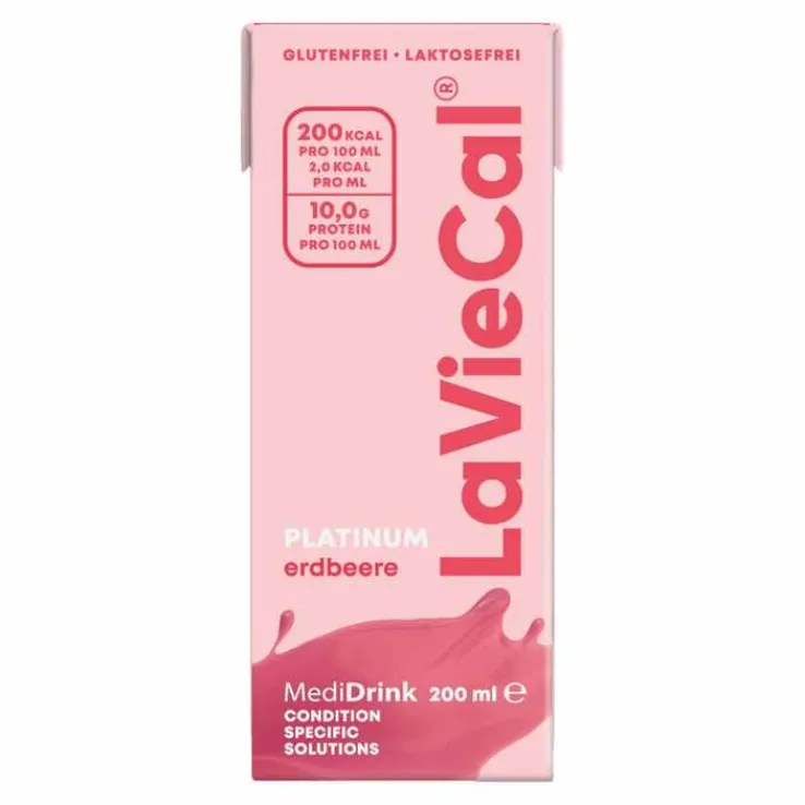 Laviecal Platinum Drink Erdbeere, 30X200 ml