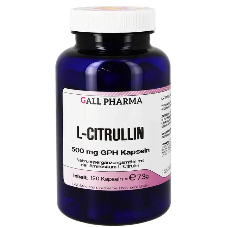 L-Citrullin 500 mg GPH Kapseln, 120 St