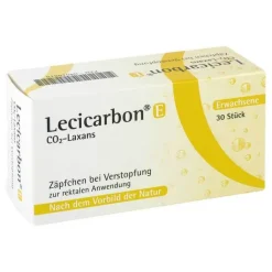 Lecicarbon® E CO2-Laxans Erwachsenensuppositorien, 30 St