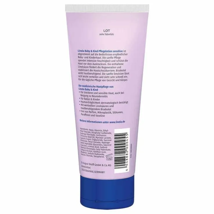 Linola Baby & Kind Pflegelotion sensitive, 200 ml