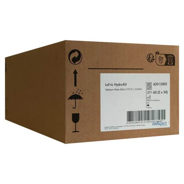 Lofric Hydro-Kit Katheter Nelaton Ch 12 40 cm, 60 St