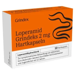 Loperamid Grindeks 2 mg Hartkapseln, 10 St