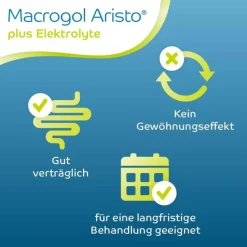 Macrogol Aristo plus Elektrolyte 13,72 g Ple, 10 St