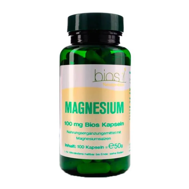 Magnesium 100 mg Bios Kapseln, 100 St