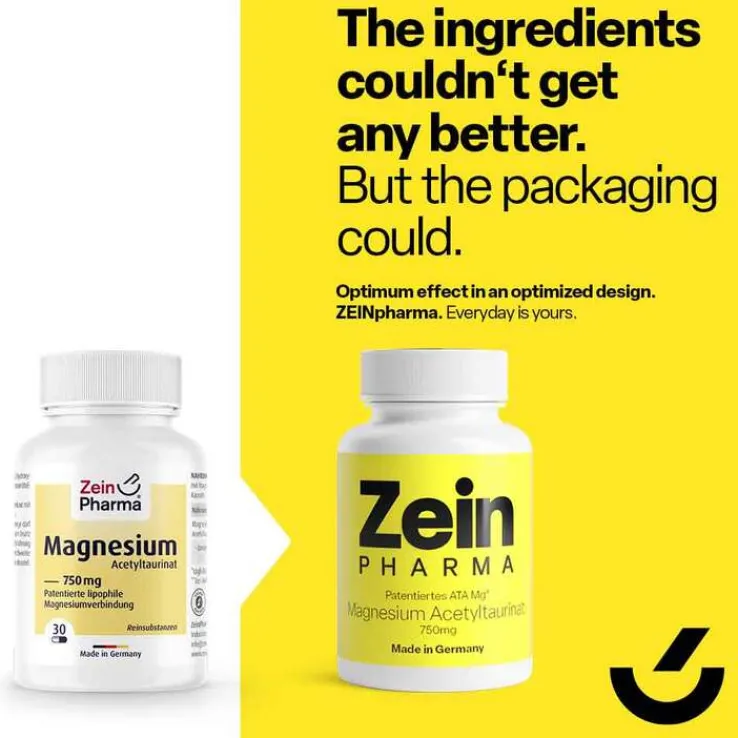Magnesium Acetyltaurinat Zeinpharma Kapseln, 30 St