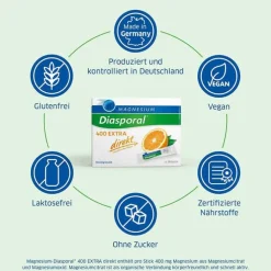 Magnesium Diasporal 400 Extra direkt Granulat, 50 St