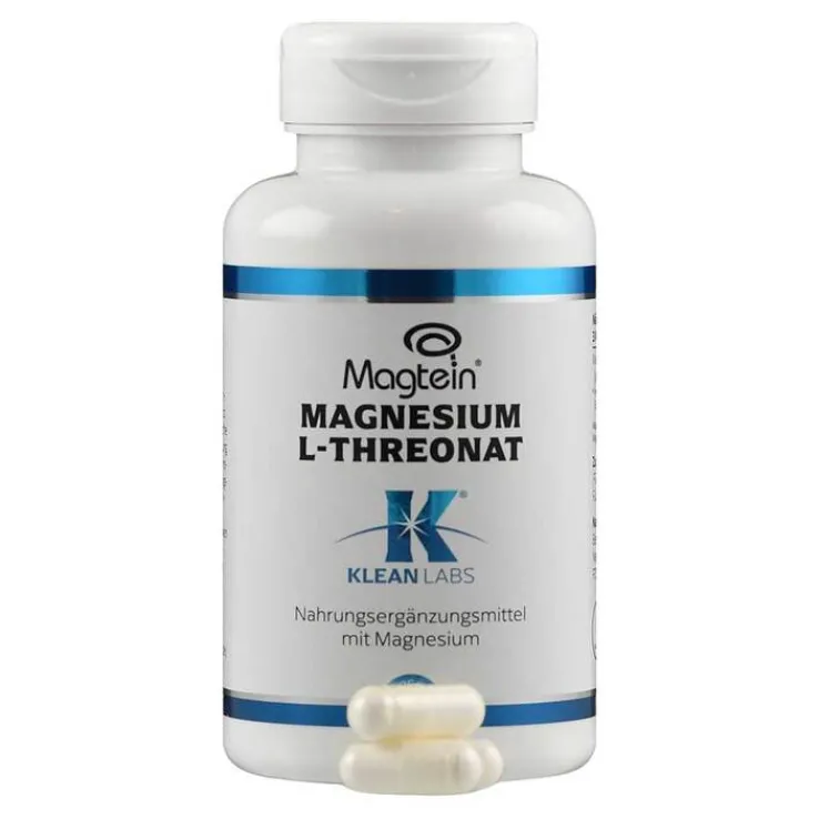 Magnesium L-Threonat Magtein Klean Labs Kapseln, 90 St