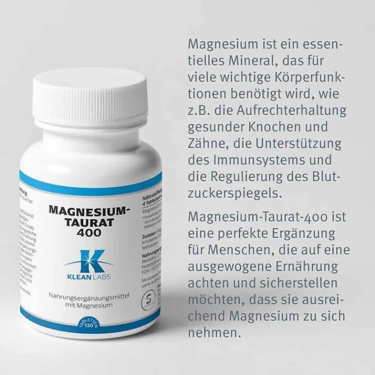 Magnesium Taurat 400 Tabletten, 120 St