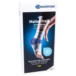 Malleotrain Sprunggelenkbandage Größe 3 rechts schwarz , 1 St