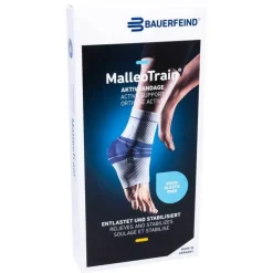 Malleotrain Sprunggelenkbandage Größe 1 rechts schwarz , 1 St