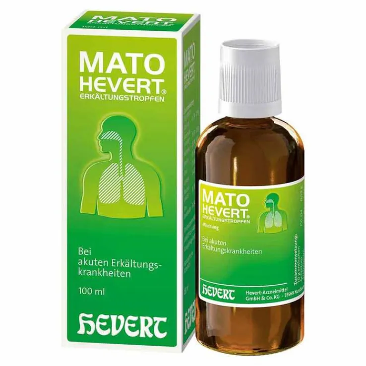 Mato Hevert Erkältungstropfen, 100 ml