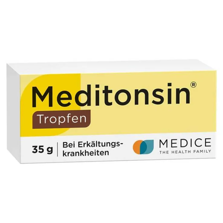 Meditonsin Tropfen bei Erkältung, 35 g