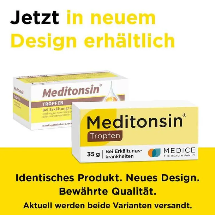 Meditonsin Tropfen bei Erkältung, 35 g
